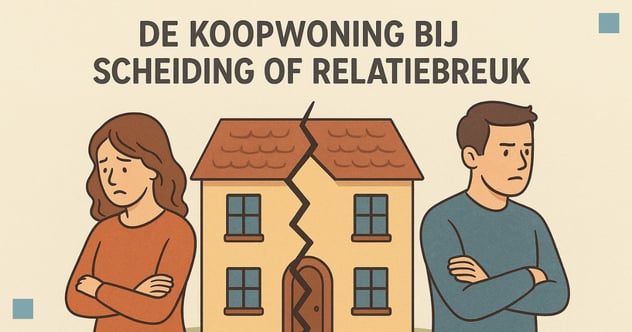 De koopwoning bij scheiding of relatiebreuk